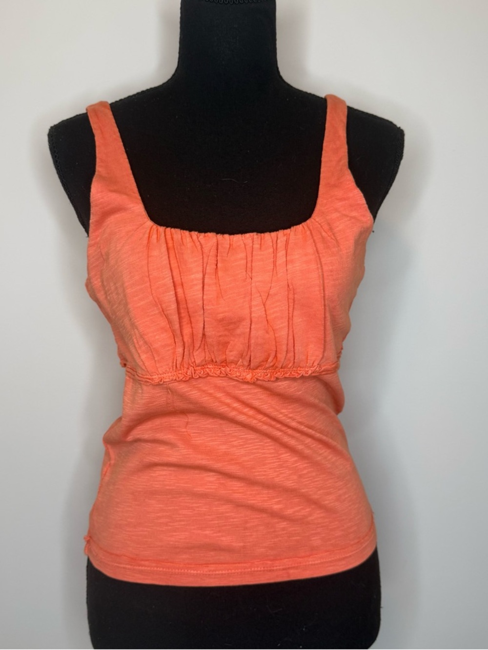 Pilcro Coral Gathered Bust Tank Top